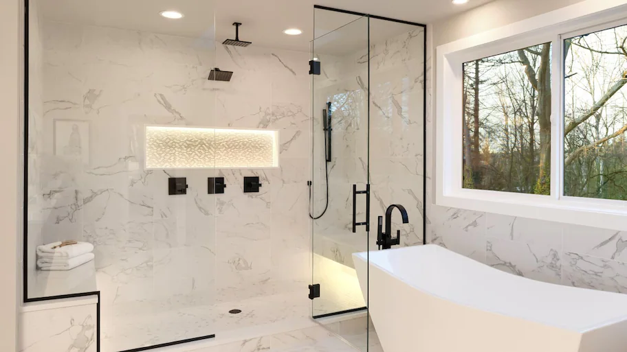 Shower glass 2
