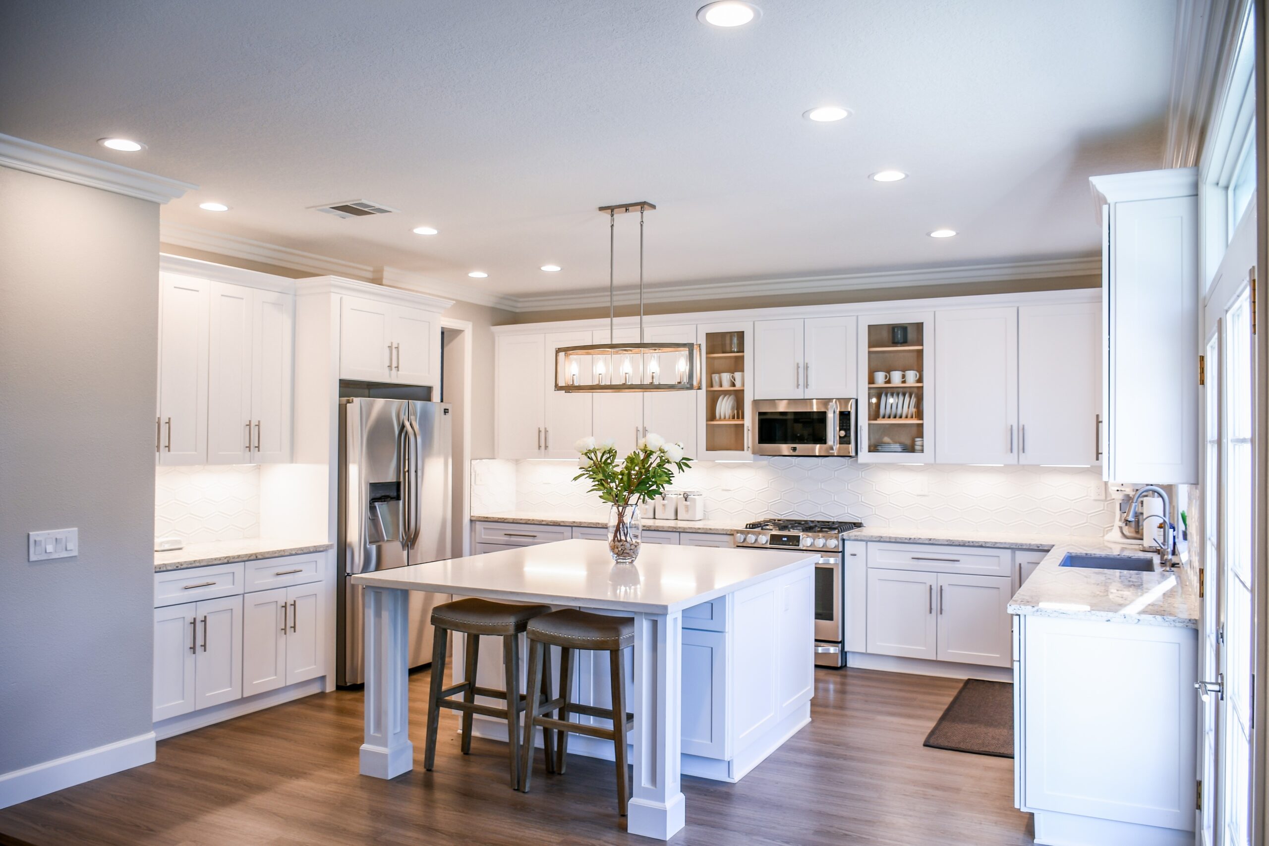 Kitchen cabinets